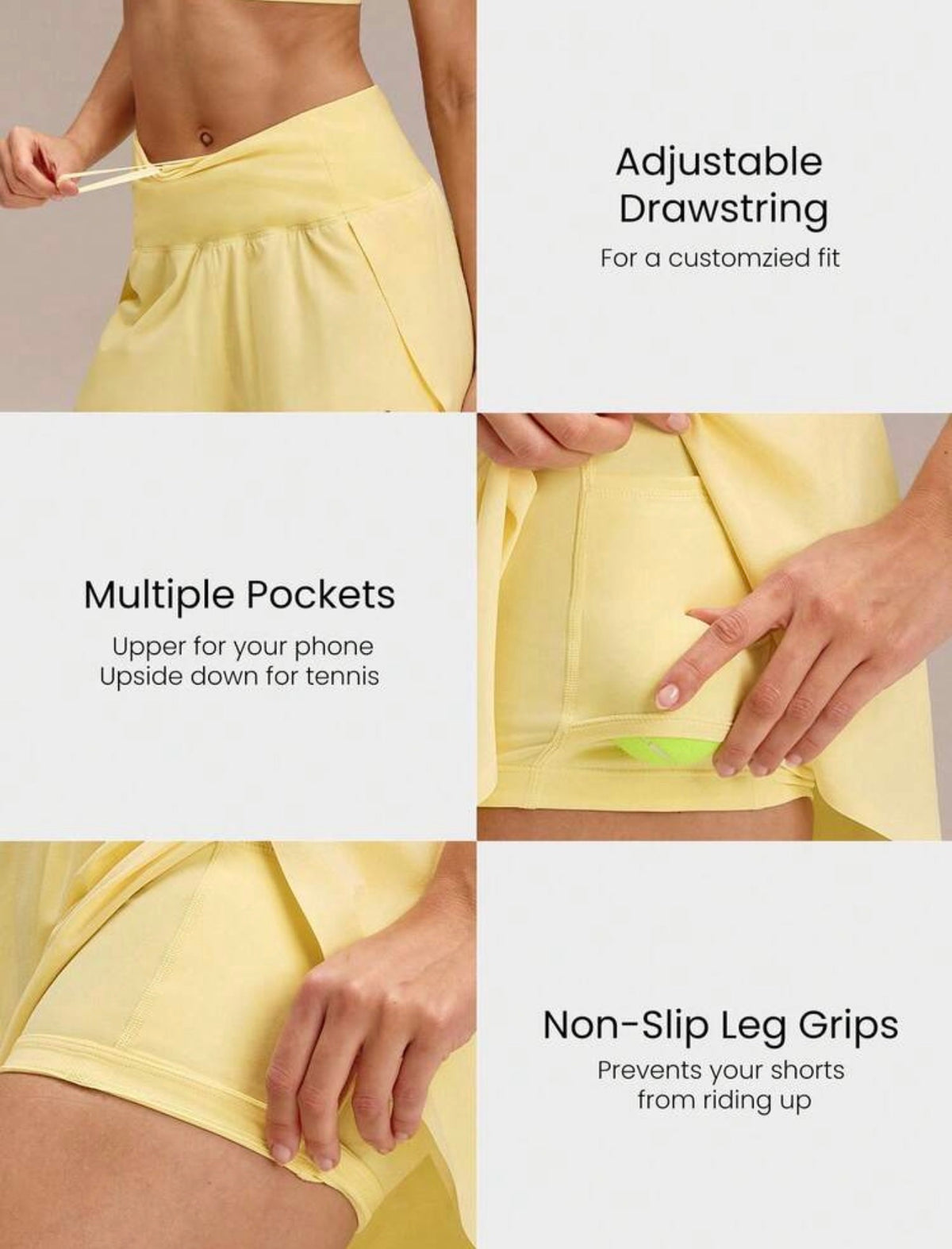 SHORT DEPORTIVO RUNNING GLOWMODE