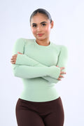 Camiseta mangas larga deportiva