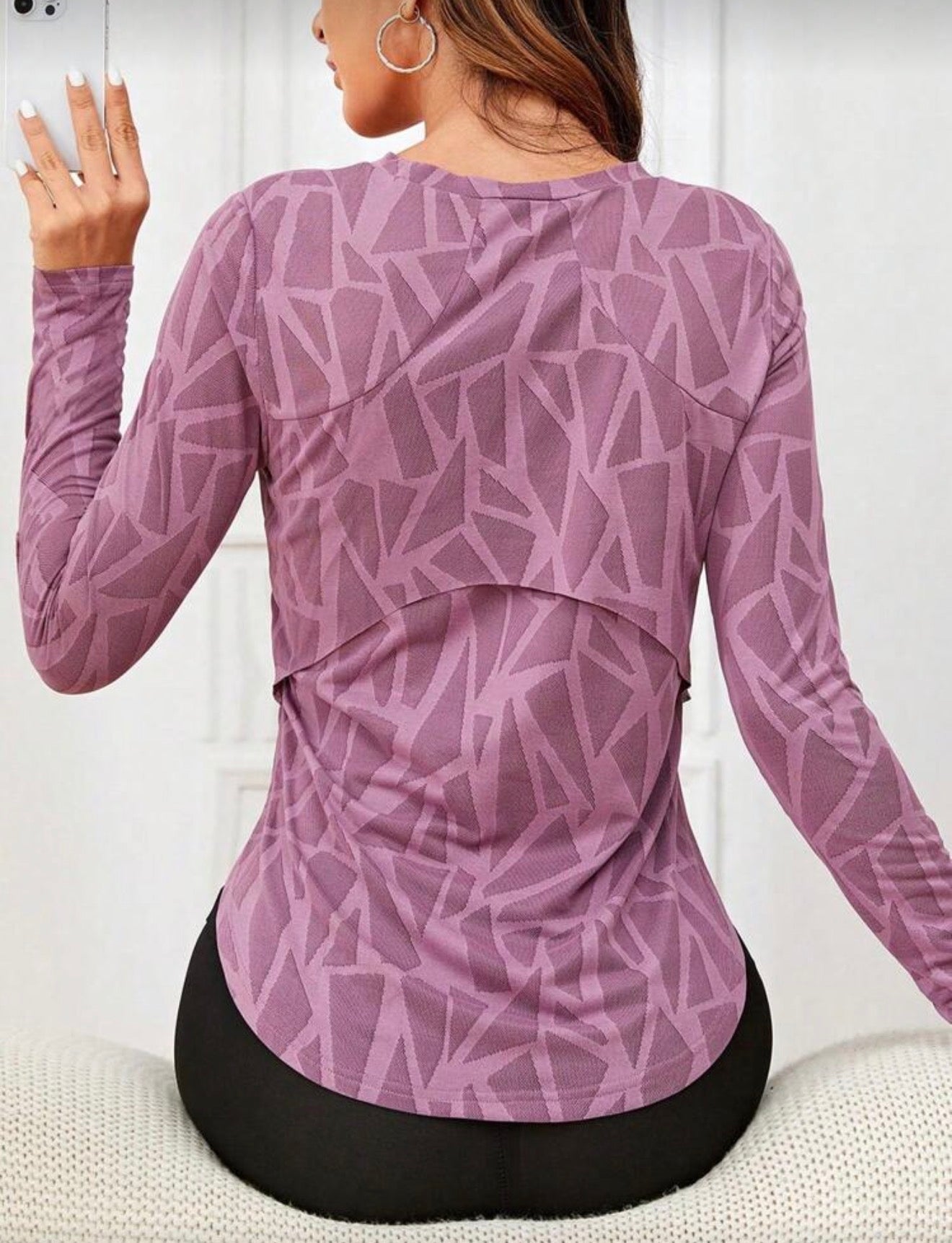 Camiseta deportiva mangas larga