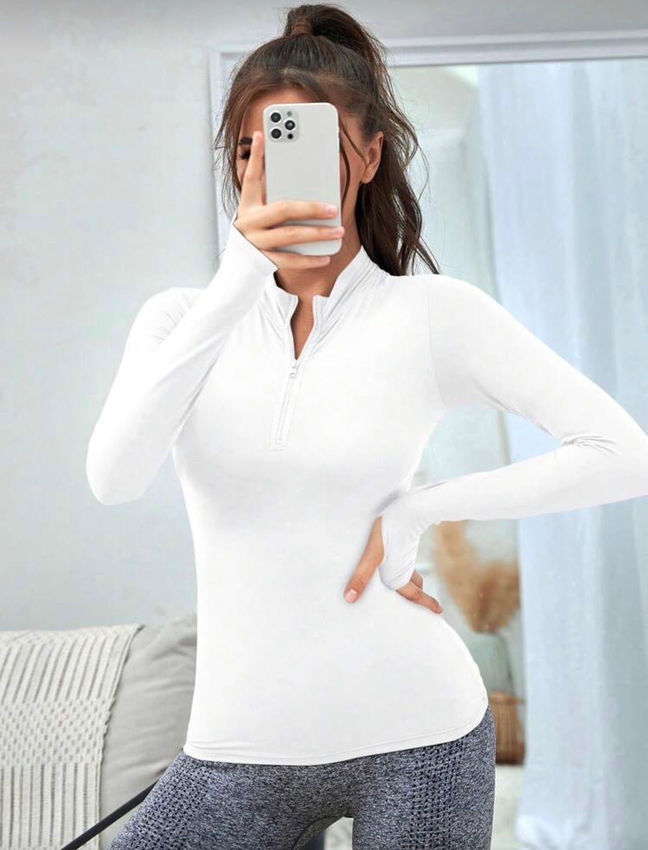 Trío de camisetas mangas largas deportivas