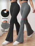 Dúo Leggins deportivo bota campana