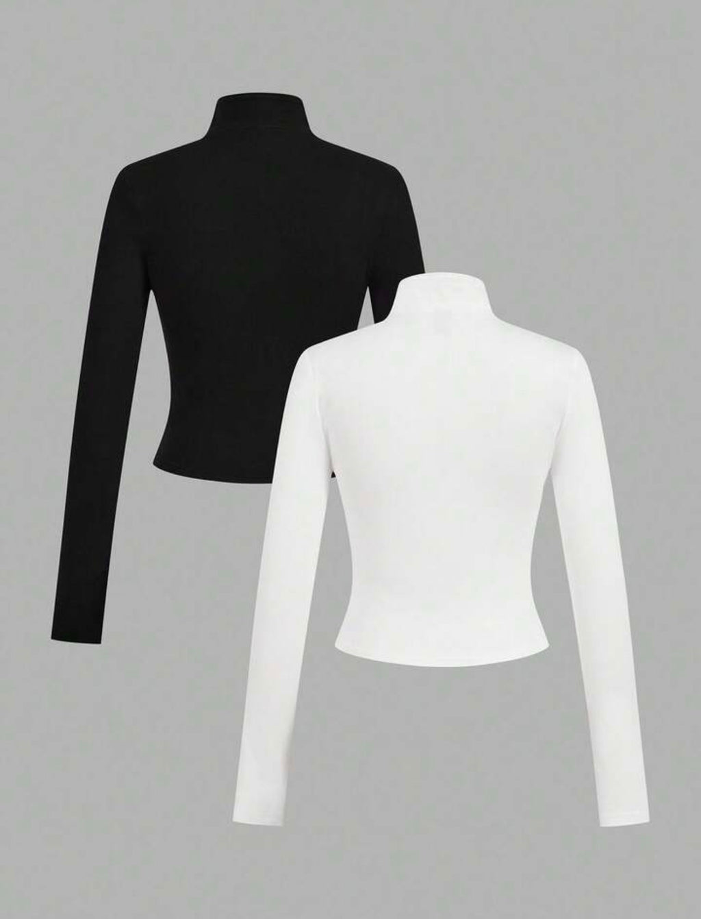 Chaqueta deportiva ajustada con cremallera
