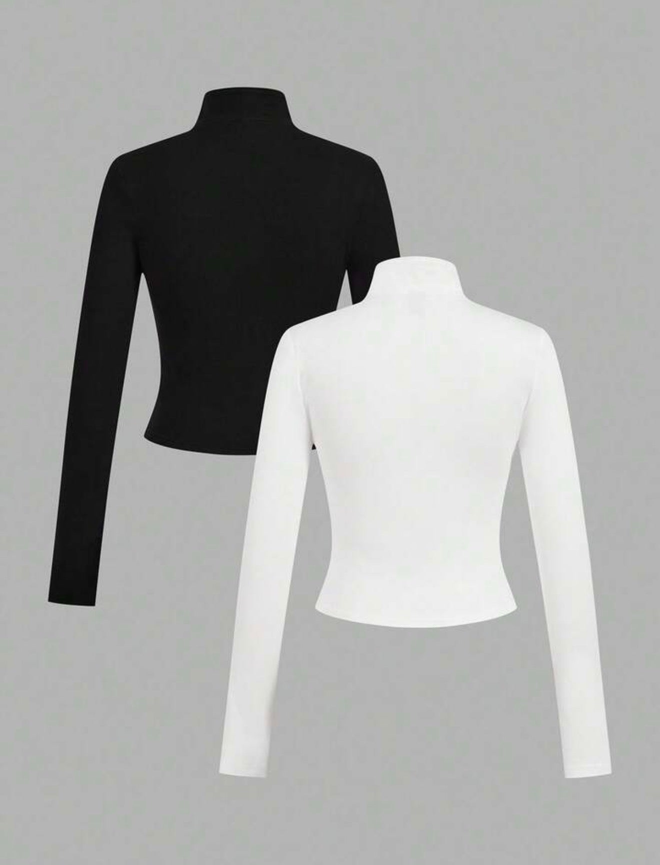 Chaqueta deportiva ajustada con cremallera