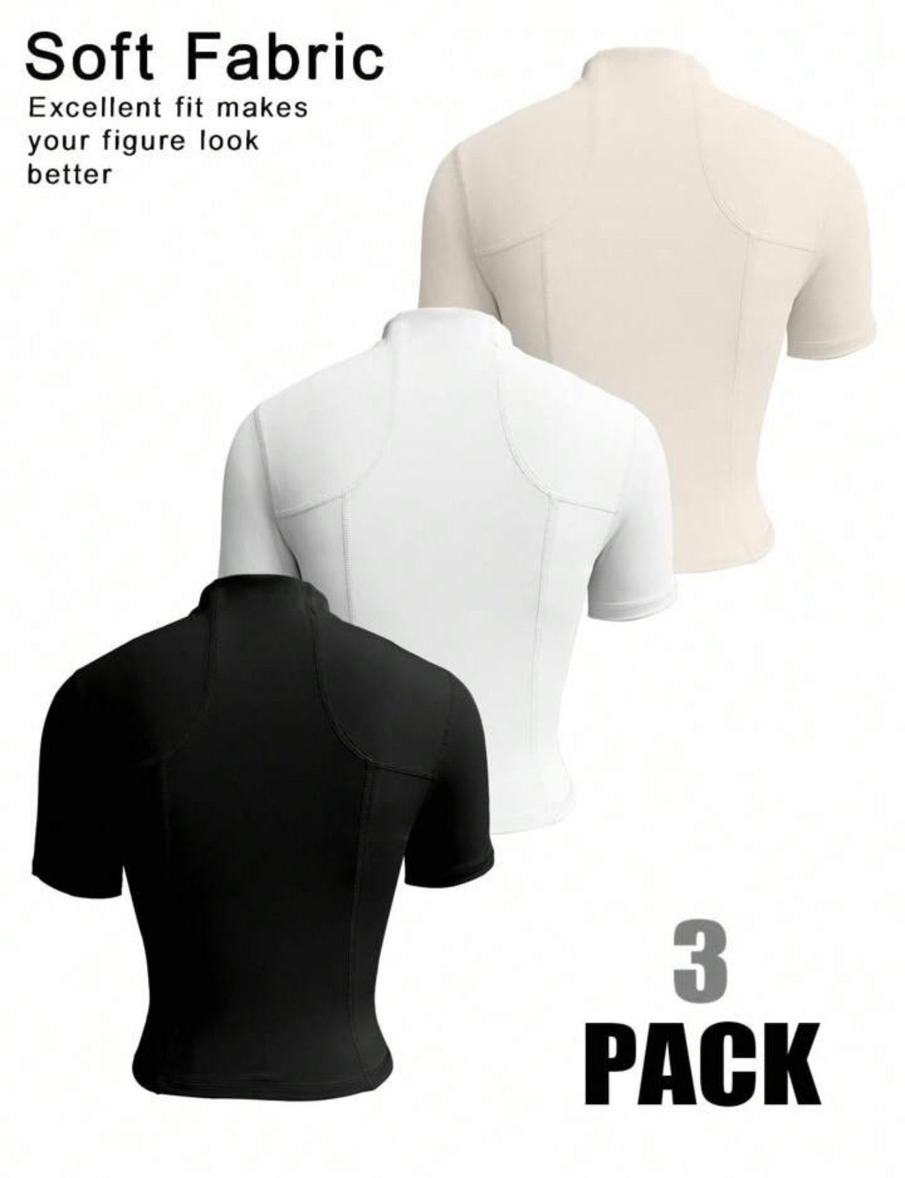 camisetas con cremallera deportiva