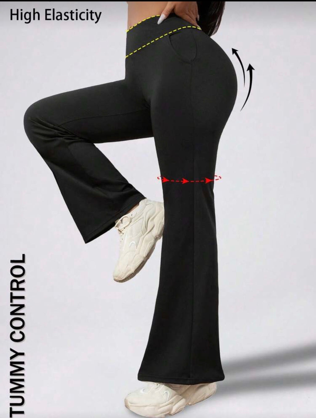 Dúo Leggins deportivo bota campana