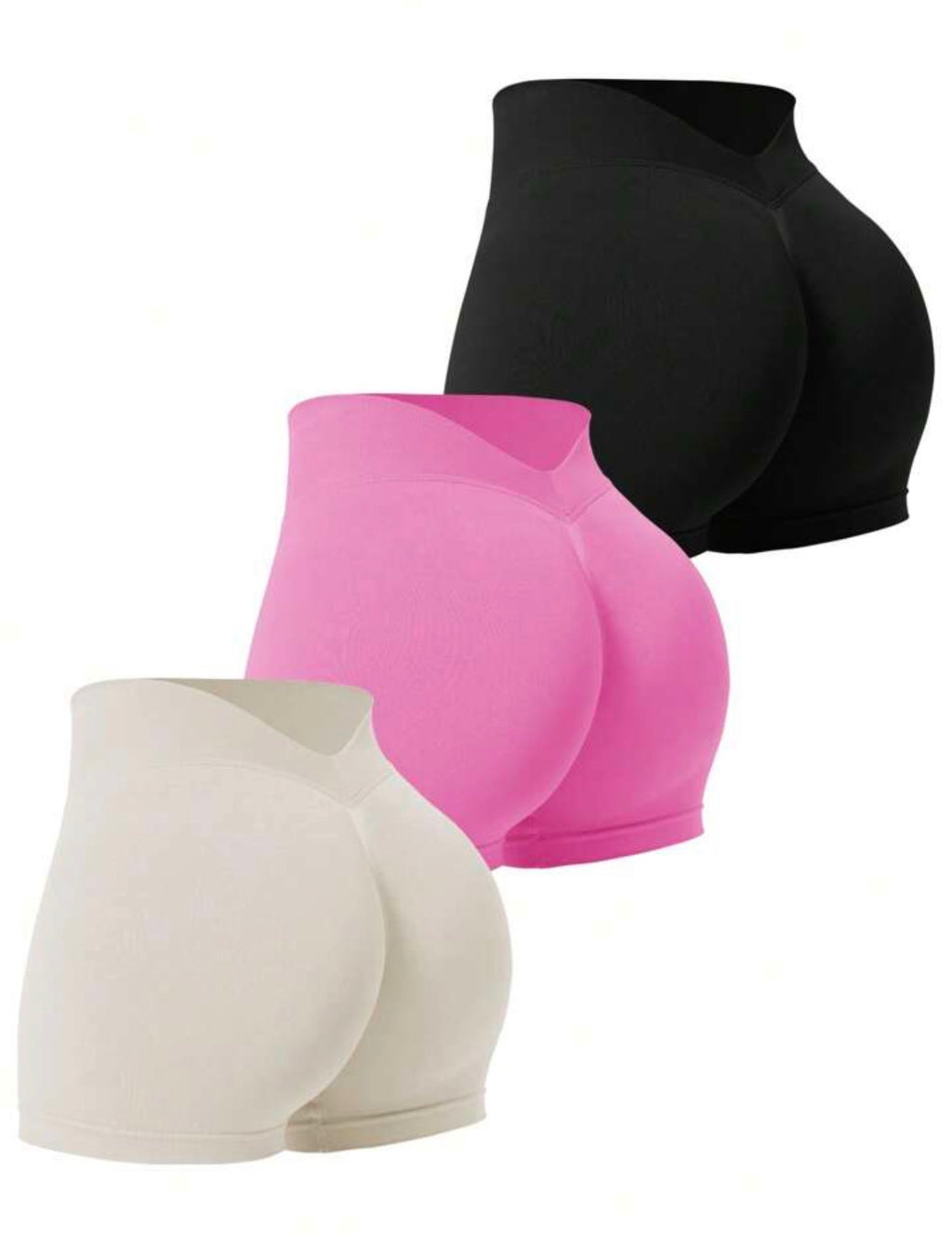 Trío de short deportivo
